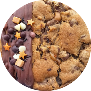 Caramel Latte Stuffed Cookie