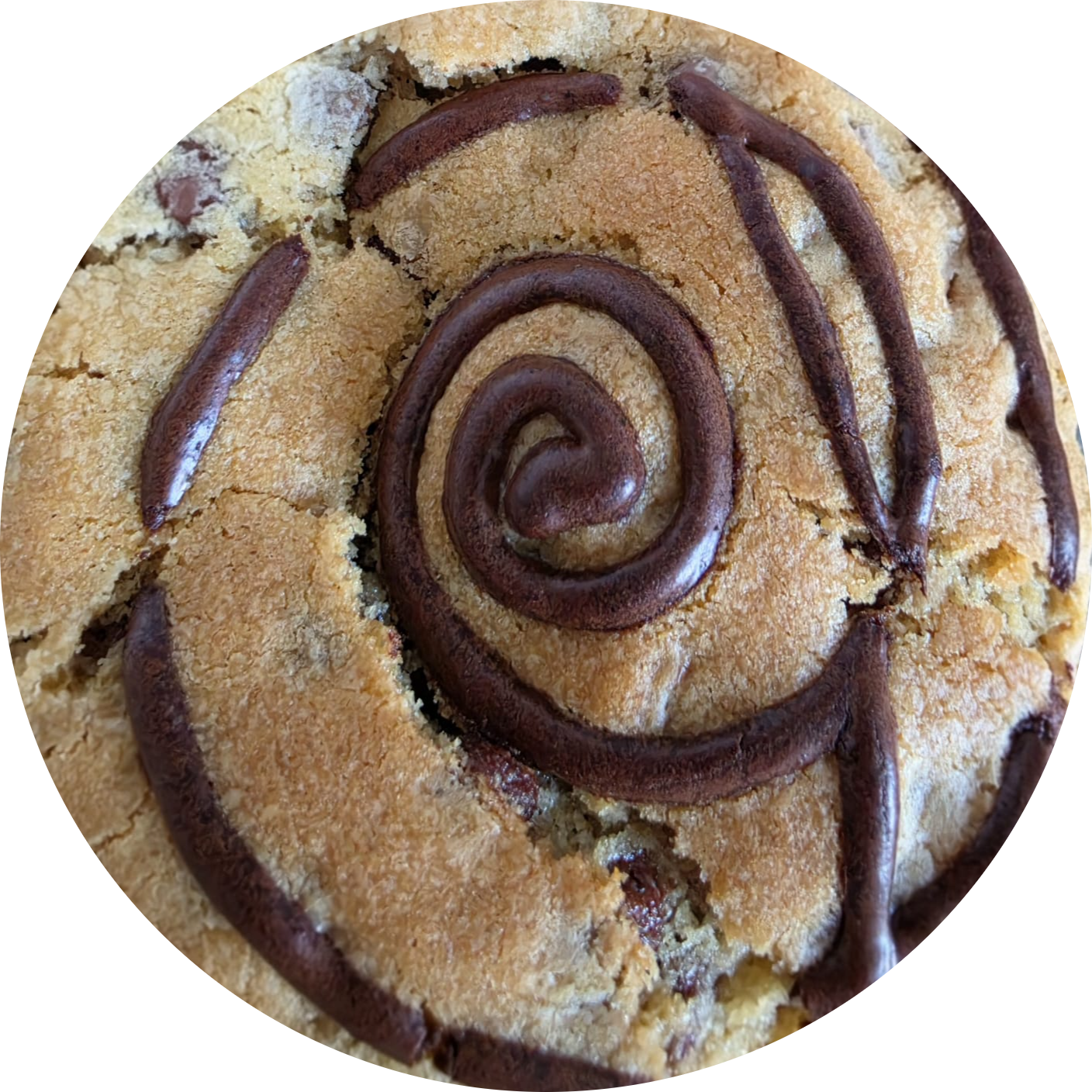 Brookie Stuffed Cookie